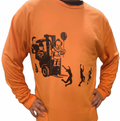 Funny Horror Forklift Operator Shirt